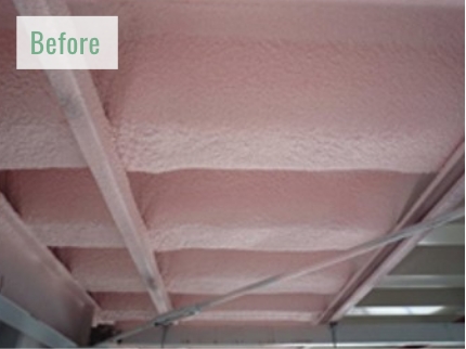 Before 吹付け硬質ウレタンフォーム