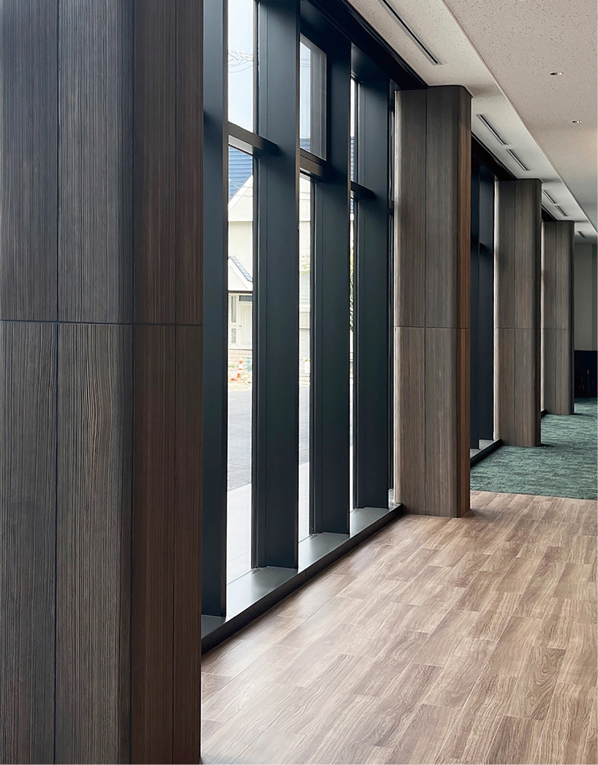 木目調シート建材仕上げ 施工例