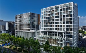 耐火被覆材(SKタイカコートHS、セラタイカ2号)が採用されたオフィスビル「Hirooka Terrace(ヒロオカテラス)」の画像